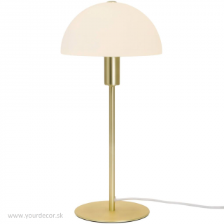 Stolná lampa ELLEN Mosadz/Opal 1/E14 H41,5cm