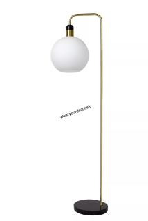 Stojatá lampa JULIUS Opal 1/E27, H158cm